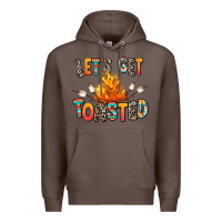 Coffee let's get toasted Premium Hoodie - RanaPortraitStore