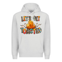 Dove Grey let's get toasted Premium Hoodie - RanaPortraitStore
