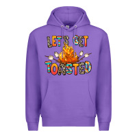 Purple let's get toasted Premium Hoodie - RanaPortraitStore