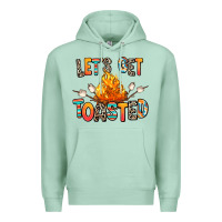 Seafoam let's get toasted Premium Hoodie - RanaPortraitStore