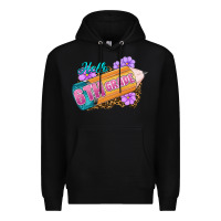 Black hello 6th grade Premium Hoodie - RanaPortraitStore