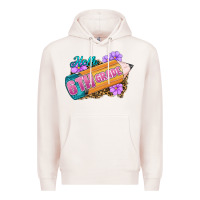 Pale Pink hello 6th grade Premium Hoodie - RanaPortraitStore