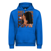 Cobalt Melanin poppin' afro woman Urban Hoodie - RanaPortraitStore
