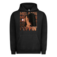Pigment Black Melanin poppin' afro woman Urban Hoodie - RanaPortraitStore