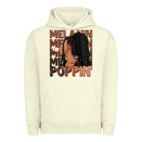 Pigment Pistachio Melanin poppin' afro woman Urban Hoodie - RanaPortraitStore