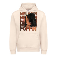 Sandshell Melanin poppin' afro woman Urban Hoodie - RanaPortraitStore