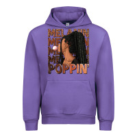 Tulip Melanin poppin' afro woman Urban Hoodie - RanaPortraitStore