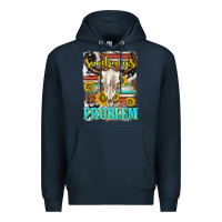 Navy somebodys problem Premium Hoodie - texasbilliewilder