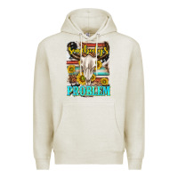 Oatmeal Heather somebodys problem Premium Hoodie - texasbilliewilder
