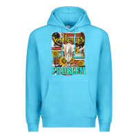 Ocean Blue somebodys problem Premium Hoodie - texasbilliewilder