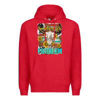 Red somebodys problem Premium Hoodie - texasbilliewilder