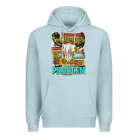 Blue Mist somebodys problem Premium Hoodie - texasbilliewilder