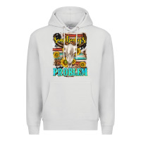 Dove Grey somebodys problem Premium Hoodie - texasbilliewilder