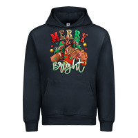 Navy Merry and bright black girl sneakers Urban Hoodie - RanaPortraitStore