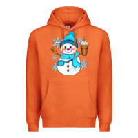 Carrot cute snowman Premium Hoodie - Zillion Design Studio
