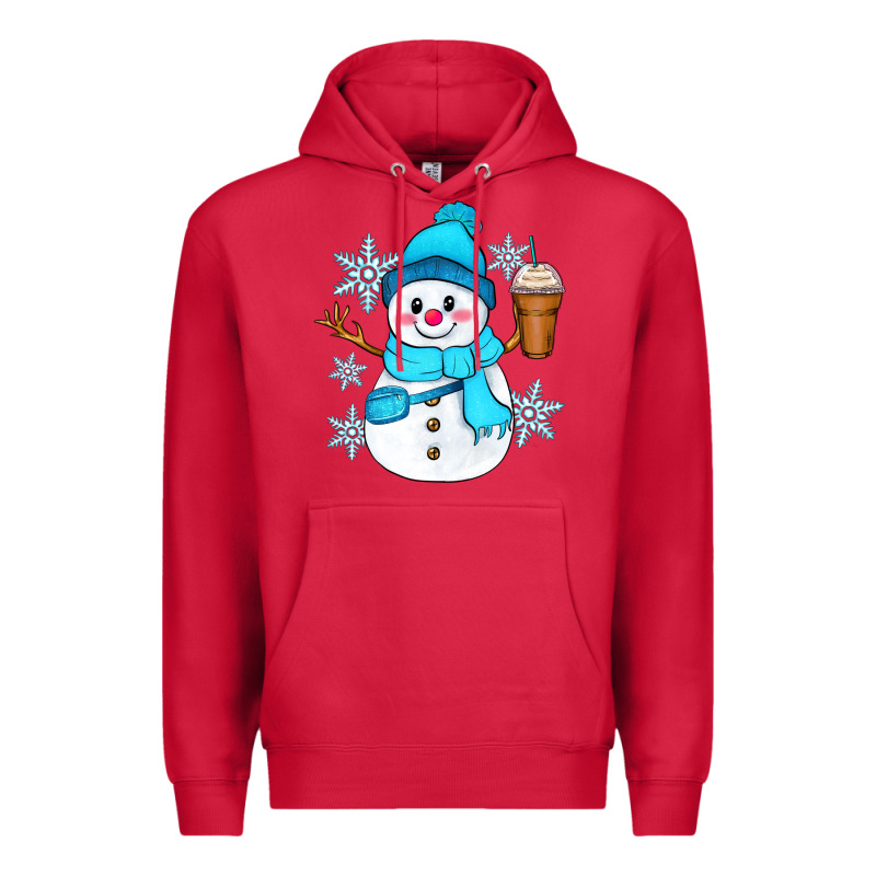 Cute Snowman Premium Hoodie by Zillion Design Studio | Teevron