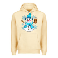 Pina Colada cute snowman Premium Hoodie - Zillion Design Studio
