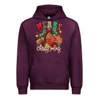 Merry Christmas Black Girl Sneakers Urban Hoodie | Teevron