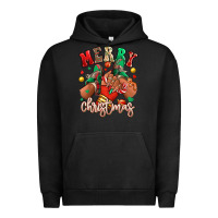 Pigment Black Merry Christmas black girl sneakers Urban Hoodie - RanaPortraitStore