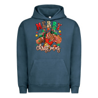 Pigment Midnight Navy Merry Christmas black girl sneakers Urban Hoodie - RanaPortraitStore