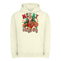 Pigment Pistachio Merry Christmas black girl sneakers Urban Hoodie - RanaPortraitStore