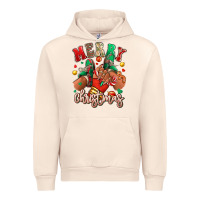 Sandshell Merry Christmas black girl sneakers Urban Hoodie - RanaPortraitStore