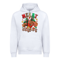 White Merry Christmas black girl sneakers Urban Hoodie - RanaPortraitStore