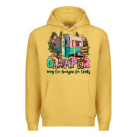 Antique Gold glamper way too boujee for tents 2 Premium Hoodie - RanaPortraitStore
