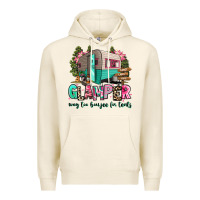 Tofu glamper way too boujee for tents 2 Premium Hoodie - RanaPortraitStore