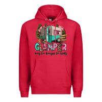 Cardinal glamper way too boujee for tents 2 Premium Hoodie - RanaPortraitStore