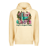 Pina Colada glamper way too boujee for tents 2 Premium Hoodie - RanaPortraitStore