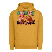 Pigment Peanut Butter Naturally unbothered afro nails Urban Hoodie - RanaPortraitStore