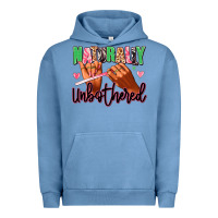 Pigment Pebble Blue Naturally unbothered afro nails Urban Hoodie - RanaPortraitStore