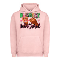 Pigment Salmon Naturally unbothered afro nails Urban Hoodie - RanaPortraitStore