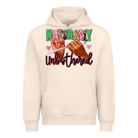 Sandshell Naturally unbothered afro nails Urban Hoodie - RanaPortraitStore