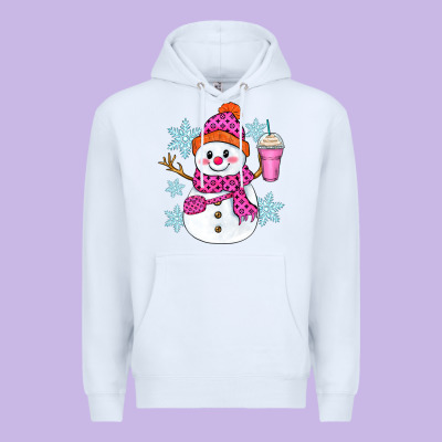 Premium Hoodie bougie snowman