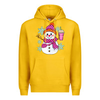 Lemon bougie snowman Premium Hoodie - Zillion Design Studio