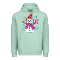 Seafoam bougie snowman Premium Hoodie - Zillion Design Studio
