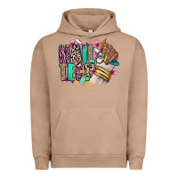 Pigment Burro Nail Tech afro nail art Urban Hoodie - RanaPortraitStore