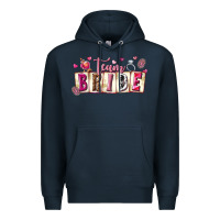 Navy team bride Premium Hoodie - texasbilliewilder