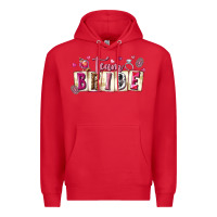 Red team bride Premium Hoodie - texasbilliewilder