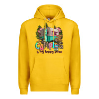 Lemon camping is my happy place Premium Hoodie - RanaPortraitStore