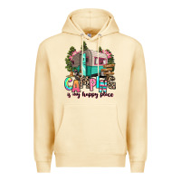 Pina Colada camping is my happy place Premium Hoodie - RanaPortraitStore