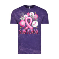 Cloud Purple Balloons cancer ribbon survivor Vintage Tee - Artiststas