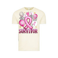 Vintage Arctic Balloons cancer ribbon survivor Vintage Tee - Artiststas
