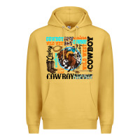 Antique Gold western cowboy wild west Premium Hoodie - texasbilliewilder