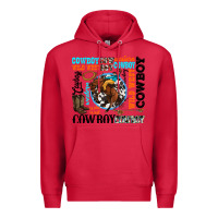 Cardinal western cowboy wild west Premium Hoodie - texasbilliewilder