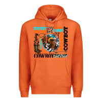 Carrot western cowboy wild west Premium Hoodie - texasbilliewilder