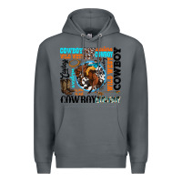 Rock western cowboy wild west Premium Hoodie - texasbilliewilder