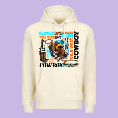 Premium Hoodie western cowboy wild west